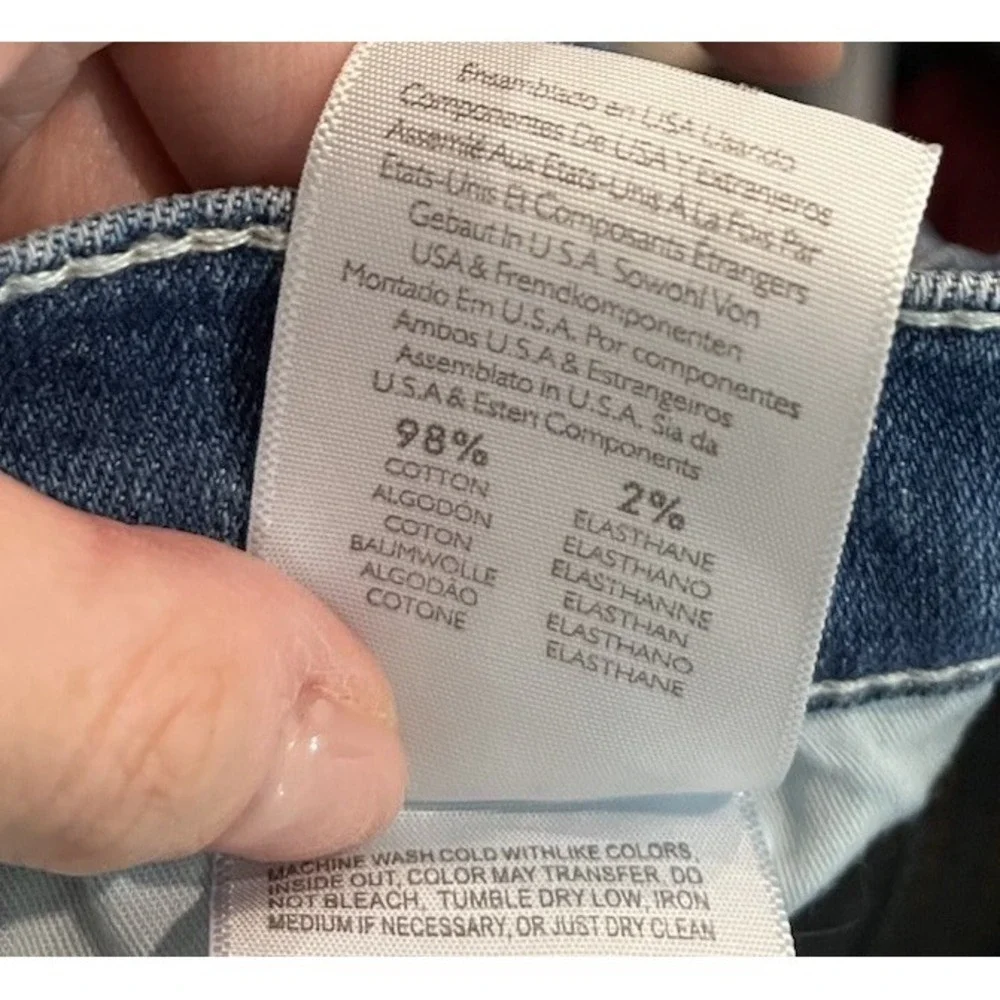 Mother The Insider Ankle Fray‎ Beyond the Sky Women's Jeans Size 30